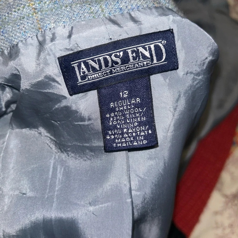 Lands’ End Wool 4 Button Lined Jacket - image 4